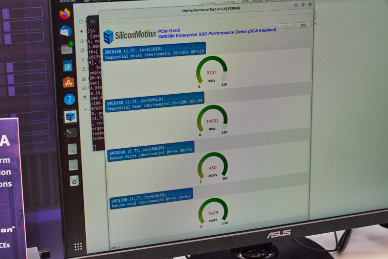 SiliconMotion SM8388 Demo Results