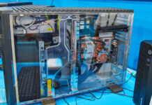 Taking an Up-Close Look at the Supermicro GB300 Super AI Station Supermicro Super Al Station Hero