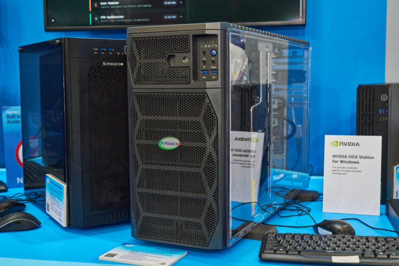 Supermicro Super Al Station Plexiglass Cover