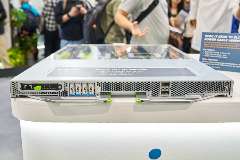 Wiwynn 800V Next Gen AI Server Front