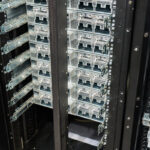 Wiwynn TE Connectivity Liquid Cooled 800V DC Busbar Rack Rear Mid