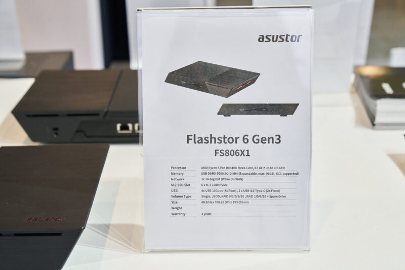 Asustor Flashstor 6 Gen3 Flyer