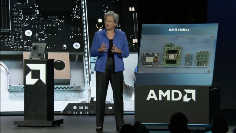 AMD AAI 2026 Keynote Helios Boards