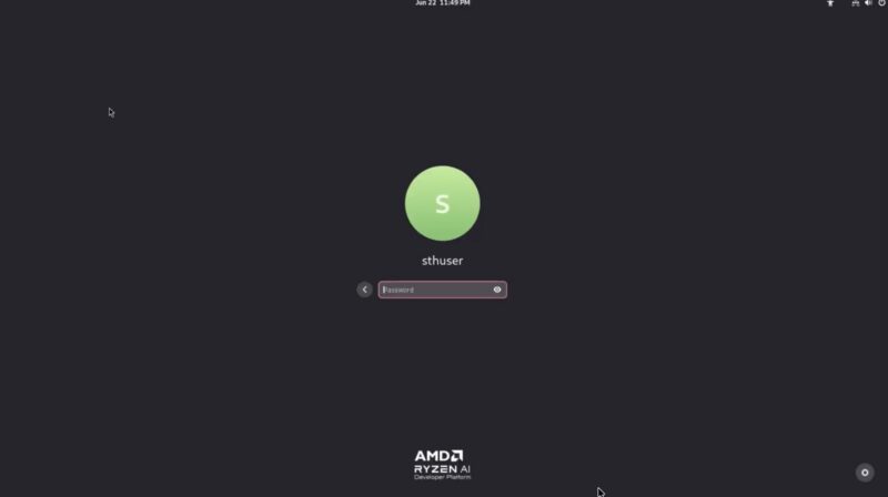 AMD Ryzen AI Halo Debian 12 1 Login
