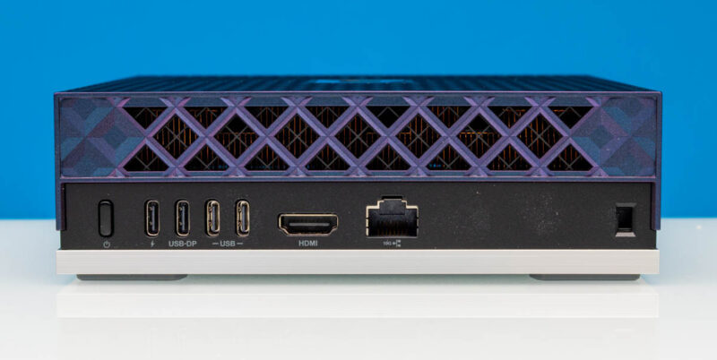 AMD Ryzen Halo AI Developer Workstation Rear