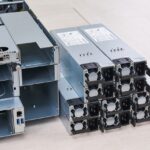 ASRock Rack 4U16X GNR2 DLC Power Supplies Out Large