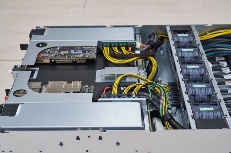 ASRock Rack 4U16X GNR2 DLC Rear NICs Large