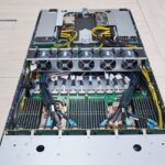 ASRock Rack 4U16X GNR2 DLC Top View CPU And Fans Large