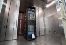 ASUS Thermal Lab Tour 2026 Testing AI Servers ASUS QTR Lab Hitachi Chamber NVIDIA GB200 NVL72 Rack Inside 2