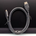 KYY K1302R Portable Monitor HDMI To Mini HDMI Cable 1