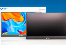 KYY K1302R Portable Monitor Review An Inexpensive Travel Display KYY K1302R Portable Monitor With Box 1