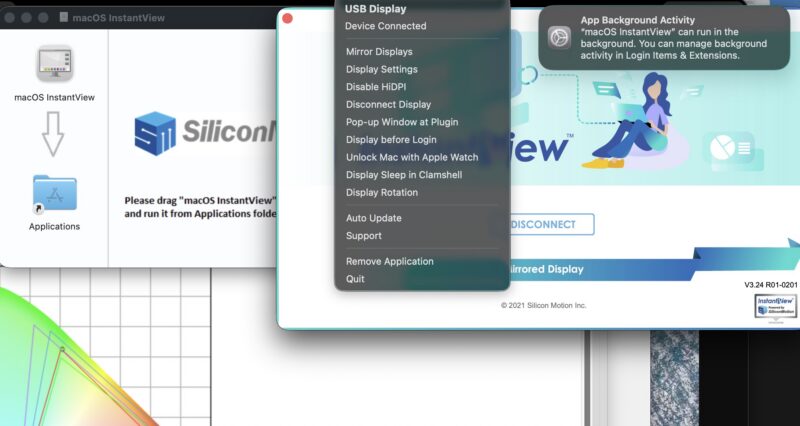 KYY X90D Silicon Motion MacOS InstantView