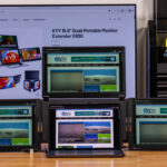 KYY X90G Quad Portable Monitor Front 2