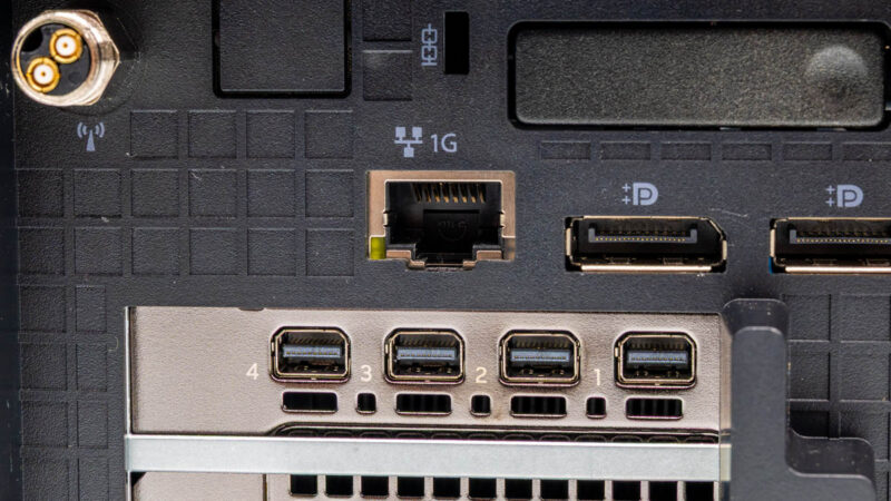 Lenovo ThinkStation P3 Ultra SFF G2 Ethernet RJ45 Port 2