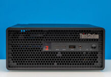 Lenovo ThinkStation P3 Ultra SFF G2 Review A Bit Bigger and a Bit Better Lenovo ThinkStation P3 Ultra SFF G2 Front 2
