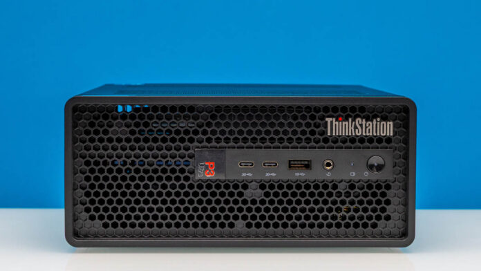 Lenovo ThinkStation P3 Ultra SFF G2 Front 2 Lenovo ThinkStation P3 Ultra SFF G2 Front 2