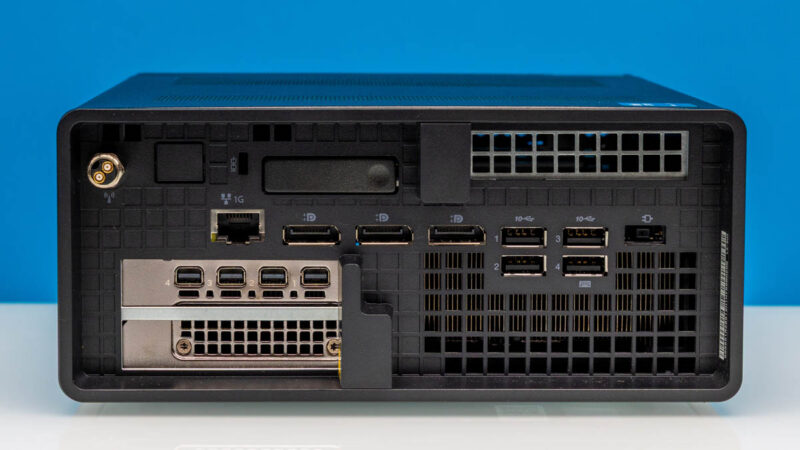 Lenovo ThinkStation P3 Ultra SFF G2 Rear 2