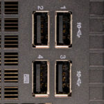Lenovo ThinkStation P3 Ultra SFF G2 Rear USB A Ports 1