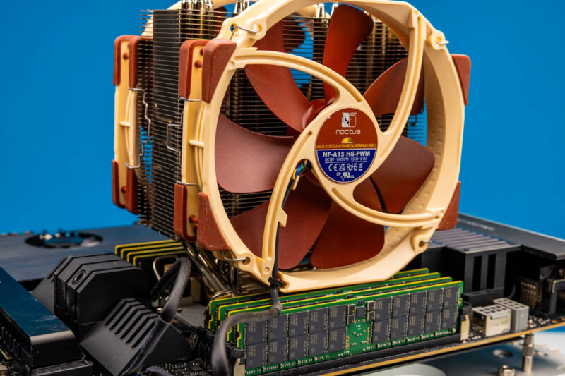 Noctua NH U14S DX4677 In ASUS Pro WS W890E SAGE SE 4