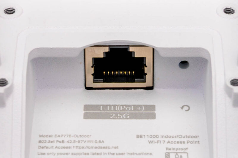Omada EAP775 Outdoor 2.5GbE Port 1