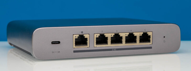 Omada Fusion Gateway 2.5G Rear Angled 1