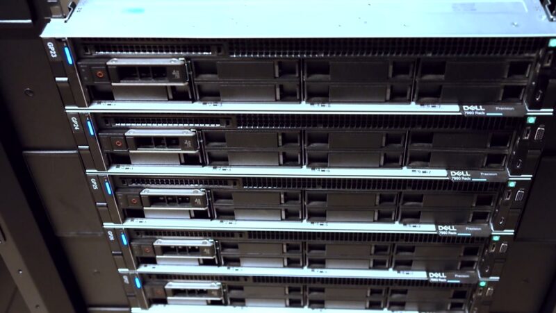 Cosm Los Angeles tour frame at 05:15 showing production equipment