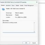 Realtek RTL8159 in Windows 11 Device Manager