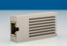 WisdPi WP-UT9 USB 10GbE Adapter Review wisdPi USB 10GbE Adapter-Top Angled 1