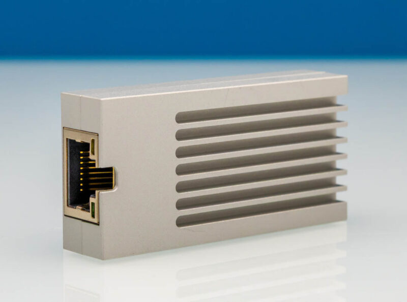 wisdPi USB 10GbE Adapter-Top Angled 1