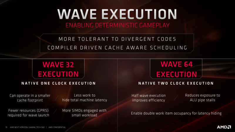 AMD 2019 RDNA Architecture Briefing Wave32