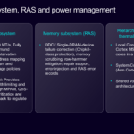 Arm AGI Hot Chips 2026 Memory, RAS, and Power