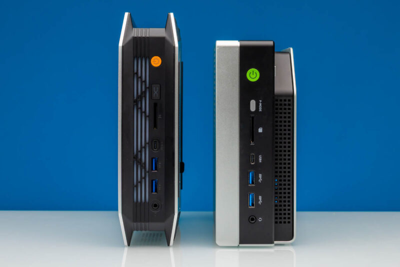 Bosgame M5 AI Mini Desktop Ryzen AI Max+ 395-Bosgame M5 AI Mini Desktop Ryzen AI Max+ 395-GMKtec EVO-X2 Front Comparison 1