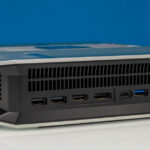 Bosgame M5 AI Mini Desktop Ryzen AI Max+ 395-Rear Angled 1