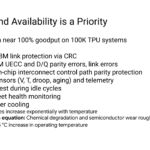Google TPUv8 Hot Chips 2026 TPU8t RAS Priority
