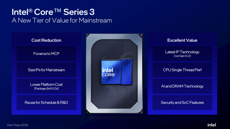 Intel Wildcat Lake Hot Chips 2026 Recap