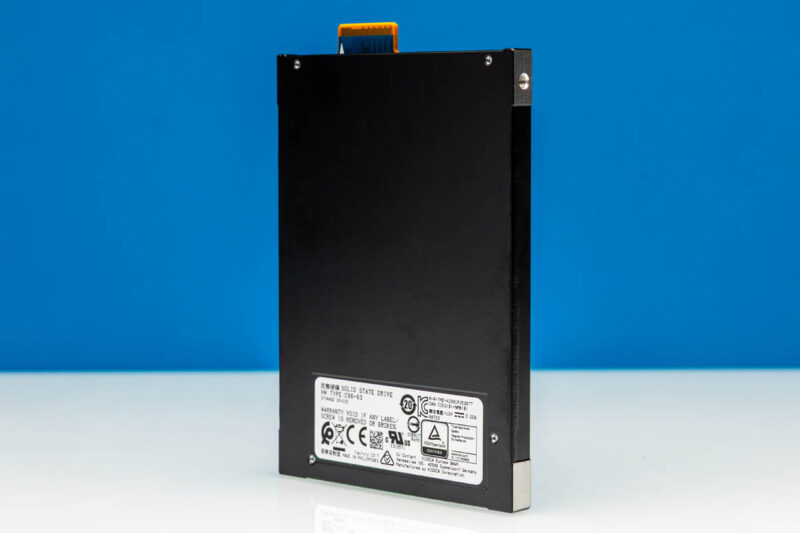 Kioxia Cd9P Nvme Ssd Bottom Angled 2