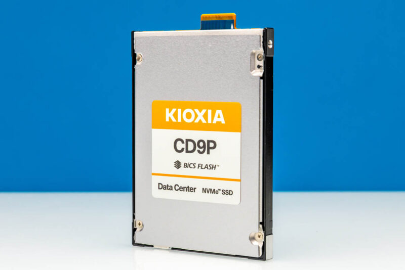 Kioxia Cd9P Nvme Ssd Top Angled 1