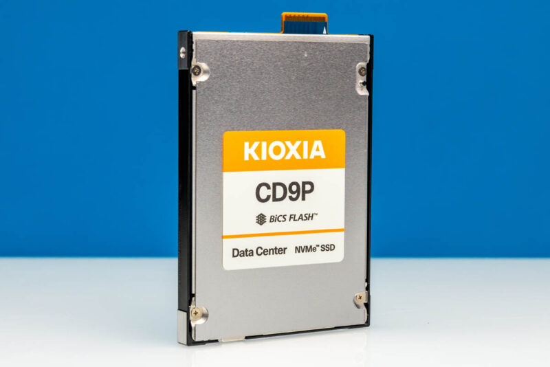 Kioxia Cd9P Nvme Ssd Top Angled 2