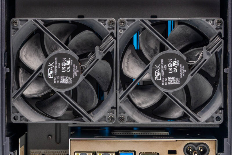 Minisforum N5 MAX 395 Internal Fans 1