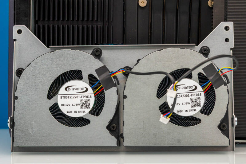 Minisforum N5 MAX 395 Internal Fans 3