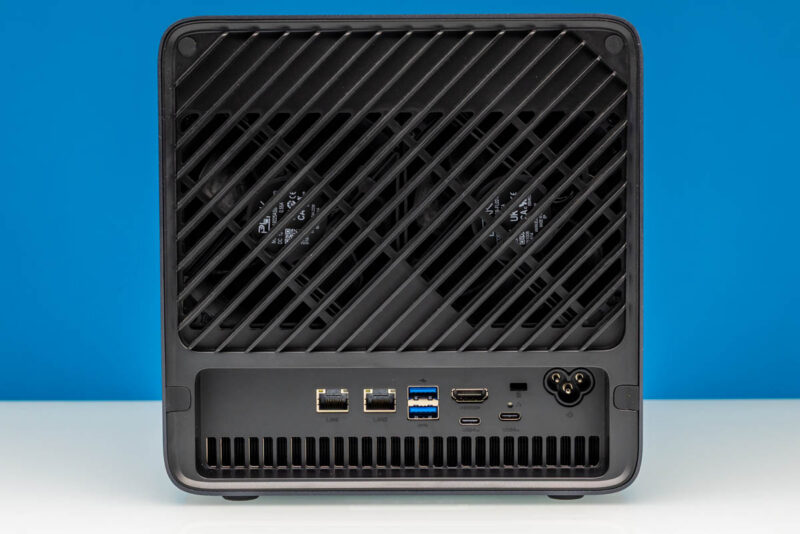 Minisforum N5 MAX 395 Rear 1