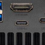 Minisforum N5 MAX 395 USB4 V2 80Gbps Ports 1