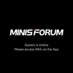 Minisforum N5 Max HDMI Output Default Installation