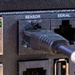 Panduit E36G18L Temperature Sensor Plugged In 1