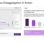 SambaNova SN50 Hot Chips 2026 SN50 Heterogeneous Disaggregation In Action