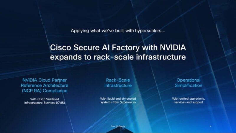 Cisco NVIDIA AI with Supermicro rack-scale infrastructure expansion
