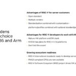 NVIDIA Advantages of RISC-V for server customers