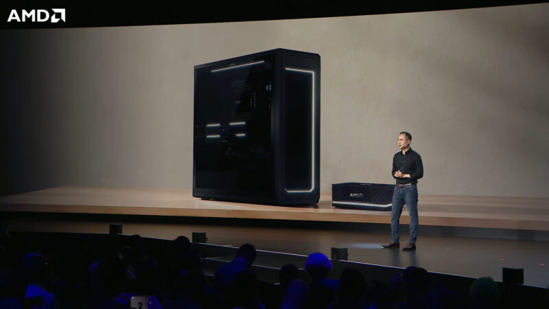 AMD Threadripper Halo Station Backdrop
