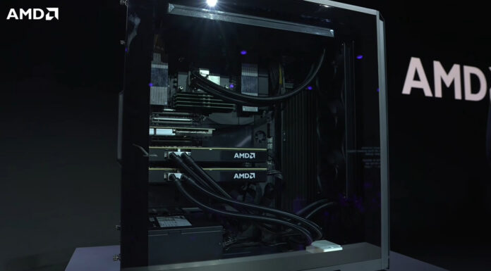 AMD Announces Threadripper Halo Station: A High-End AI-Centric Developer Workstation AMD Threadripper Halo Station Hero