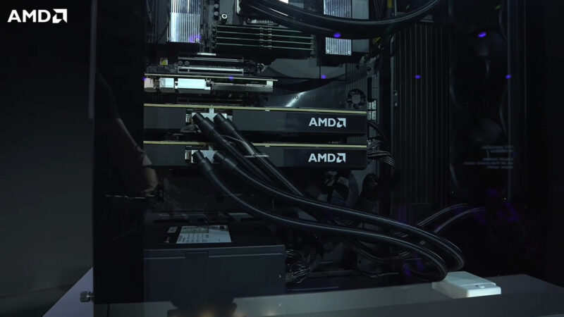 AMD Threadripper Halo Station MI350P Accelerators